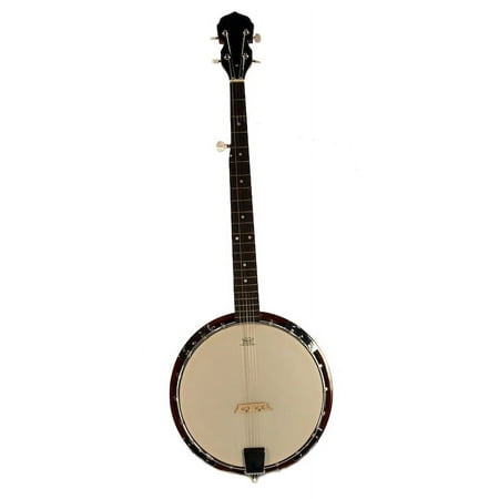5-String Banjo, Solid Sepele Wood, 7.5 lbs