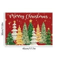 thumbnail image 3 of YIKA Winter Snowflake Placemats 12x18 Inch Christmas Holiday Table Mats For Party Kitchen Dining Room Decoration Christmas Decoration C, 3 of 6