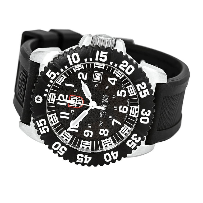 Luminox 3151 Men's White Numeral Steel Colormark Watch - Walmart.com