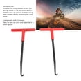 thumbnail image 4 of Motorcycle Exhaust Spring Hook Tool, Fade Proof 1 Pair T Handle Exhaust Spring Hook Comfortable Grip Compact  for Motorbike, 4 of 7