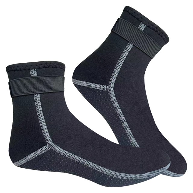 Calcetines Buceo Playa Calcetines Antideslizantes Calcetines Cálidos Y Cómodos (negro XL)