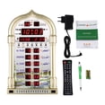 thumbnail image 2 of Wall Clock, Digital Clock, Mosque EU Plug 110-240V For, 2 of 8