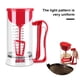 thumbnail image 3 of Kearding Batidor de de mano con dispensador Mezclador de pastelería eléctrico Agitador Gadgets de panadería Herramientas para hornear para el Herramientas y accesorios para hornear, 3 of 5