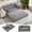 Gray, variant on QJTC 79'' Convertible Folding Sofa Bed, Boneless Couch with Fixed-Shape Frame, Corduroy Loveseat Sleeper Sofa for Living Room Bedroom, Modular Sectional Compressed Floor Sofa Couch (Black)