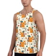 thumbnail image 2 of Haiem Squirrel With Colorful Tail Men Workout Tank Top Gym Bodybuilding Sleeveless Muscle T Shirts Athletic Tank Breathable Workout Shirt-3X-Large, 2 of 9