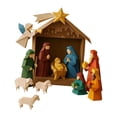 thumbnail image 3 of Kit de manualidades navideñas de papel para hacer un belén 3D estilo . Decoración navideña. Kit de belén navideño para principiantes. B, 3 of 8