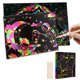 thumbnail image 1 of Juguetes de piscina, juguetes para bebés, juguetes para niños pequeños, juego de 50 piezas de papel para rascar para niños, kits de manualidades con 5 notas de madera para niños y niñas., 1 of 9