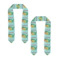 thumbnail image 2 of Fotbe USA Tourist Map Printed Class of 2024 Graduation Stole, 2 of 7