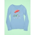 thumbnail image 3 of Bear With An Umbrella Long Sleeve Toddler -Image by Shutterstock,  2 Toddler, 3 of 4