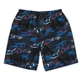 thumbnail image 5 of Goofa Blue Sports Car Printed Mens Swim Trunks Summer Quick Dry Short Beach Swimwear Bathing Suits-X-Large, 5 of 9