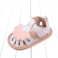 thumbnail image 7 of Hihipz Baby Girls Sandals Summer Hollow Petal Shape Breathable Soft Flat Walking Sandals US Size:4, 7 of 7