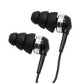 thumbnail image 2 of 3 Pairs 6 PCS Three Layer Silicone In-Ear Earphone Covers Cap Replacement Earbud Bud Tips Earbuds eartips Earplug Ear Pads Cushion Random Color & Size, 2 of 7