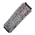 thumbnail image 1 of Funda protectora de hombro para cinturón de seguridad de coche de felpa acolchada con estampado de leopardo, 1 of 5