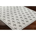 thumbnail image 2 of Hauteloom Kyna Living Room, Bedroom Area Rug - Ivory, Gray - 5'3" x 7', 2 of 6