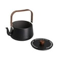 thumbnail image 3 of koolsoo Camping Kettle Teapot Camping Tea Kettle for Mountaineering Campfire Fishing Black, 3 of 8