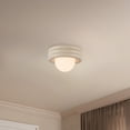 thumbnail image 7 of Alora Lighting SF426012PW Harvey 12" Wide Flush Mount Bowl Ceiling Fixture - White, 7 of 7