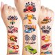 thumbnail image 1 of wonima02 96 PCS Racing Car Pre-Cut Temporary Tattoos for Kids | Super Cute Racing Car Themed Birthday Party Favors, Supplies, Decorations, Fake Tattoo Stickers (Multiple), 1 of 1