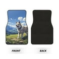 thumbnail image 2 of Naloa Blue Sky Dog Car Foot Mat Set of 4 Pieces - Universal Floor Liner Neoprene Full Set Floor Mats for Cars Trucks SUV, 2 of 7