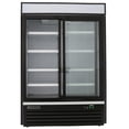 thumbnail image 7 of Maxx Cold Double Glass Door Merchandiser Refrigerator, Sliding Door, 54"W, 48 cu. ft. Storage Capacity, in Black (MXM2-48RSBHC), 7 of 7