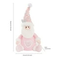 thumbnail image 7 of OIUR 1/2/3Pcs Christmas Gift Bag Santa Claus Snowman Reindeer Design Festive Theme Xmas Candy Bag with 3D Embroidery Party Decoration, 7 of 7