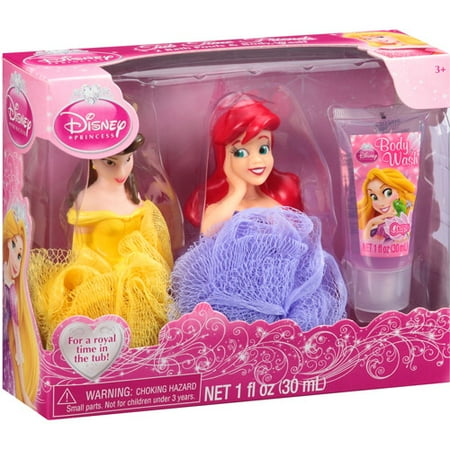 Disney Princess Grape Scented Tub Time Friends 3 Pc