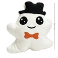 thumbnail image 3 of Qonioi Halloween Ghost Throw Pillow, Cute Soft Lumbar Cushion with Cotton Filling, Decorative Ghost Pillow for Couch Bed Living Room Car, 3 of 6