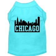 Pet Dog Cat Shirt Screen Printed, "Chicago Skyline"
