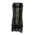 thumbnail image 6 of Sexy Hollow Out Beach Dress Women V Neck Sleeveless Crochet Swimsuit Cover Up Vestidos Female Bathing Suit for Holiday Wear, 6 of 7