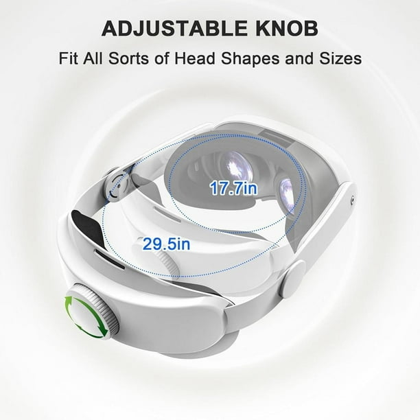 Head Strap for Meta Quest 3S / Quest 3 Adjustable Comfortable Head