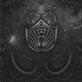 thumbnail image 1 of Ahgly Company Machine Washable Indoor Square Transitional Midnight Gray Area Rugs, 7' Square, 1 of 7