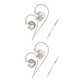 thumbnail image 4 of Matsuzay Auriculares con cable de 3,5 mm Auriculares dinámicos tipo C con micrófono Estéreo Auriculares manos libres Computadoras Transparentes con Transparente con micrófono 2piezas, 4 of 5