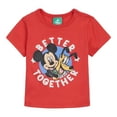 thumbnail image 4 of Disney Mickey Mouse Goofy Donald Duck T-Shirt and French Terry Shorts Outfit Set Newborn to Infant, 4 of 5