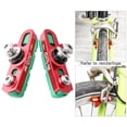 thumbnail image 3 of 1 Par de Bloques de Freno DYNWAVEMX Aleación de Aluminio Silencioso Resistente Al Desgast rojo verde, 3 of 8