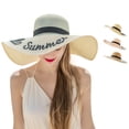 thumbnail image 3 of Sombrero de paja de ala ancha Adepaton Plegable UPF 50+, 3 of 5