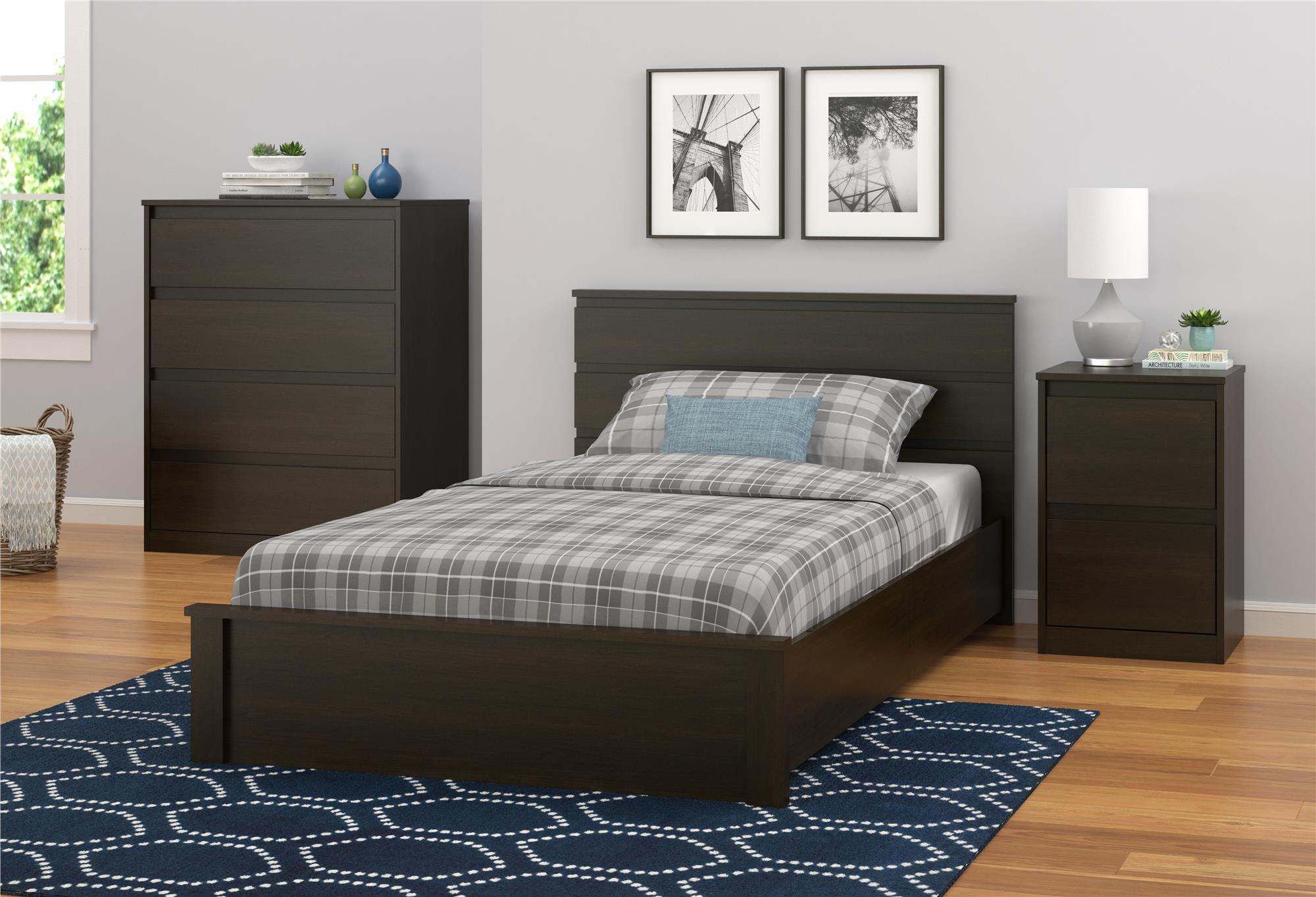 Mainstays Westlake Nightstand Espresso Walmart Com Walmart Com