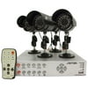Astak CM-DVR04LCUD Security System with DVR and 4 Cameras