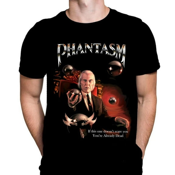 HORROR T-SHIRT - PHANTASM - Black T-Shirt - Sizes S - 4XL - 80 s Cult Horror