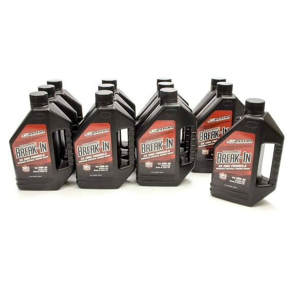 Maxima Racing Oils 10w30 Break-In Oil Case 12x1 Quart
