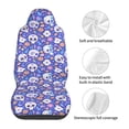 thumbnail image 5 of Sikiie flower Skull cartoon Car Seat Protector 2 Pack Car Seat Cushion Mat, Car Seat Covers for SUV, Truck, Van, 5 of 7