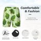 thumbnail image 3 of Fotbe Broccoli 3 Traje de Baño para Hombre – Shorts de Natación de Secado Rápido con Forro y Bolsillos-Large, 3 of 6