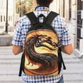 thumbnail image 5 of Mortal Kombat Backpack, Travel Laptop Backpack, Casual Daypack for College, Unisex Computer Bag Fits 15 Inch Notebook, 5 of 8