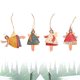 thumbnail image 3 of 12 Piezas Colgantes de ángel de Baile de Metal Navideño para ÁRbol de Navidad Adornos Colgantes ÁRbol de Navidad Decoraciones de MuñEcas para Fiesta En Casa, 3 of 10