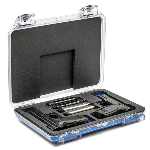 Seahorse 85 Two Gun Case, Clear