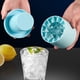 thumbnail image 5 of RO Bandeja de cubitos de hielo con tapa, cubo de hielo de silicona para taza de máquina de hielo, fabricante de cubitos de hielo de fácil liberación tipo prensa Electrónica, 5 of 5