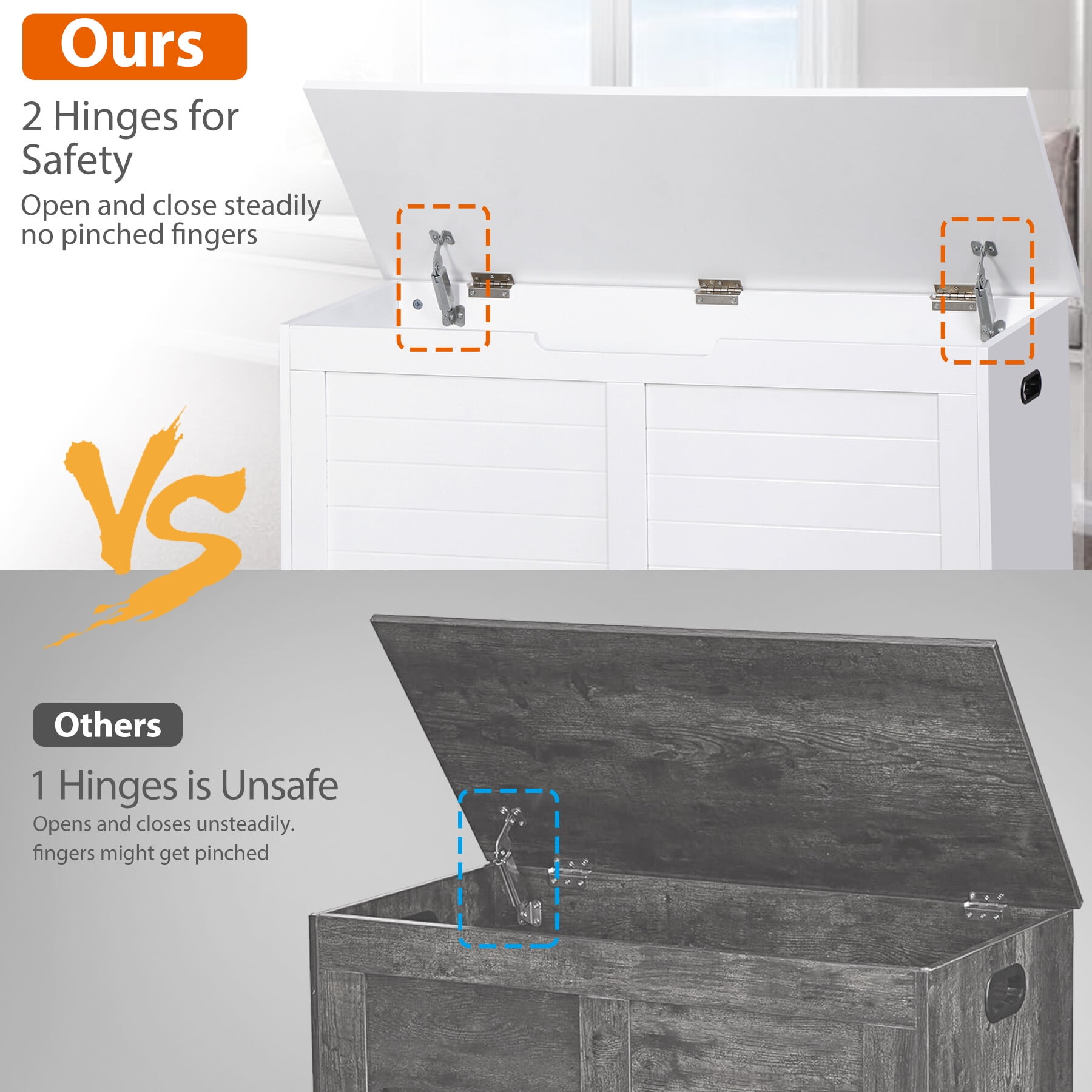 HYO BENCH HOUSING  STORAGE BOX.ᐟ‪‪.ᐟ Amazon.com: SUPER DEAL Storage Chest, 30 inches Chest Box