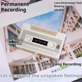 thumbnail image 4 of Voice Recordable Greeting Card with 60 Second Message Recorder, Retro Cassette Talking Card for Valentine's Day, Birthday, Mother's Day Gift for Wife, Husband, Grandma, Visually Impaired, 4 of 10