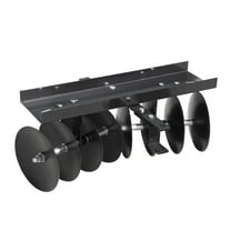 Field Tuff 39in Tow Behind Garden Soil Cultivator Sleeve Hitch Disc Harrow
