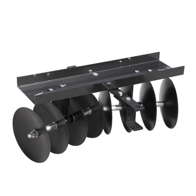 Field Tuff 39in Tow Behind Garden Soil Cultivator Sleeve Hitch Disc Harrow