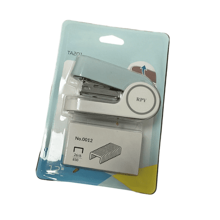 RPY Paper staplers, Compact Desktop Stapler, 25 Sheet Capacity, Reduced Effort