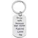 thumbnail image 1 of ZHAOCHENG Llavero con texto en inglés Drive Safe I Love You para hermano, hermana y mejor amigo, 1 of 5